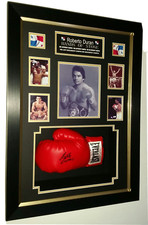 NUOVO GUANTO DA BOXE DI LUSSO TELAIO TELAIO * Incorniciamo il tuo GUANTO per te *