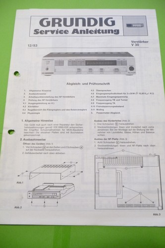 Servizio manuale istruzioni - servizio, di