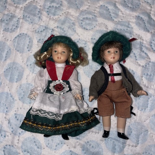 Coppia bambole altoatesine - bambole,