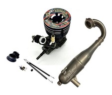 Ielasi Tuned Terra Evo Motore DLC (O.S. OS B21) 1:8 Buggy + Marmitta 2186FT