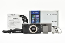 S/C 5020【COME NUOVO】Olympus PEN E-P5 16,1MP fotocamera digitale mirrorless nera dal Giappone