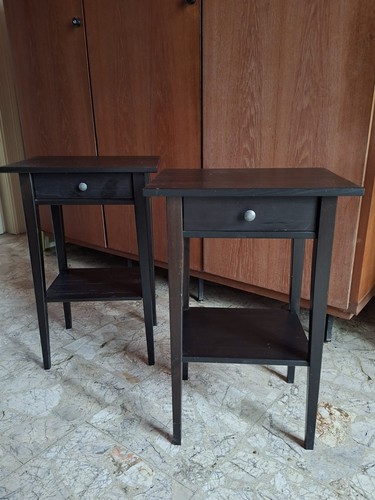 Coppia comodini ikea hemnes - comodini,