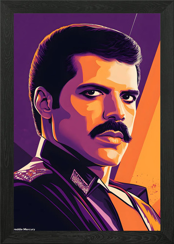 Quadro freddie mercury - freddie, 1