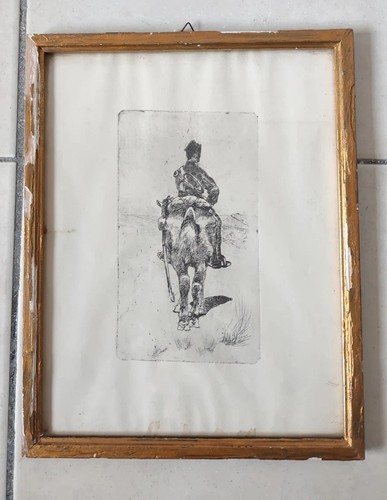 Etching acquaforte giovanni - etching,