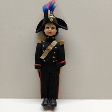 Soldatino Bambola Carabiniere con Marsina e Lucerna - H 22 cm