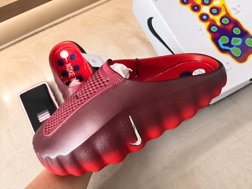 Nike mind 001 slide team - 001, rosso