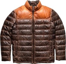 Giubbotto uomo puffer 2 toni
