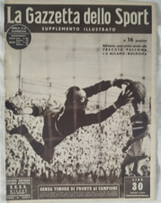 LUSETTI SAMPDORIA CAMELLINI FRECCIA VALLONE 1948 GAZZETTA DELLO SPORT ILLUSTRATO