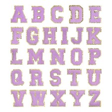 26 pezzi toppe per lettere 5,5