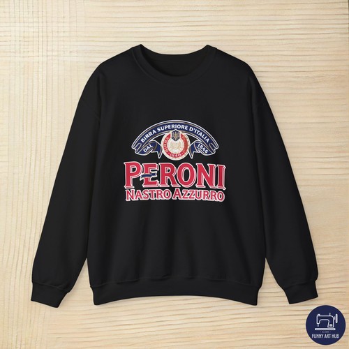 Felpa unisex logo peroni - felpa,