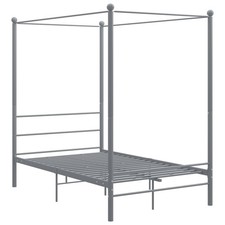 Letto baldacchino grigio in - a,