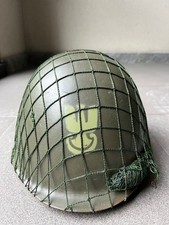 elmetto polacco Wz50 rete e fregio militare elmo post guerra sovietico URSS 