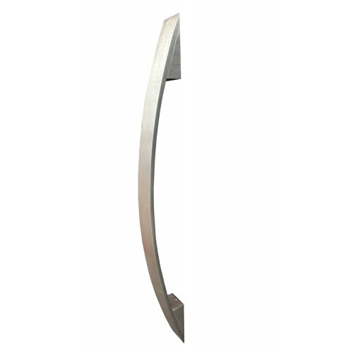 Maniglione curvo 60cm argento - 60cm,