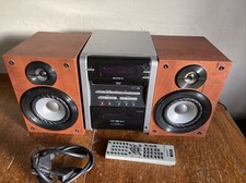 Sony CMT-DV2D Sistema di mensola micro Hifi, lettore DVD/CD/cassette e FM/Am-100 W