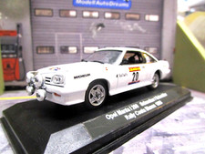 OPEL Manta B 200i i 200 Rally Costa Brava 1984 #20 Sch Svizzera RICOSTRUZIONE IXO 1:43