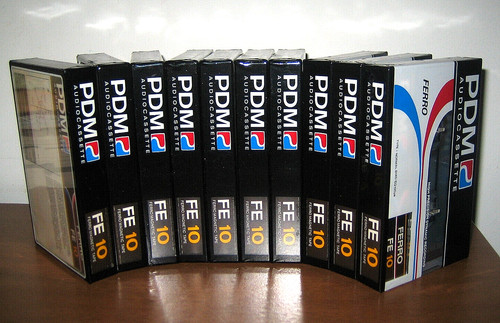 Lotto musicassette pdm - 10,
