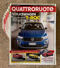 QUATTRORUOTE Anno 2018 - ANNATA COMPLETA di 12 numeri + 10 allegati