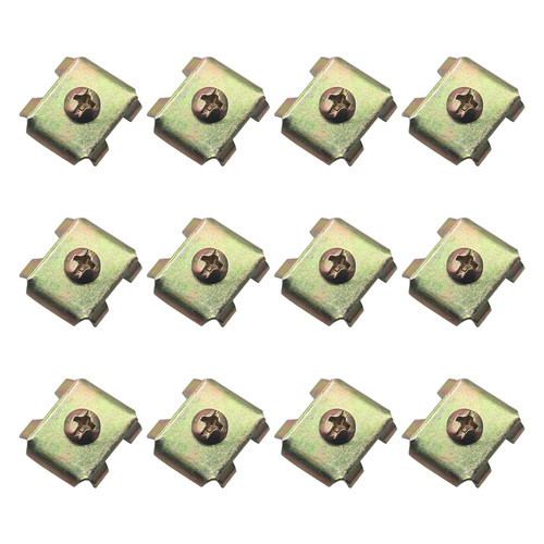 12pz fibbie per ventilatore - fibbie, in