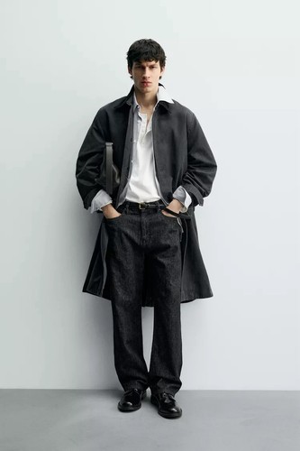 Trench coat zara taglia uomo - s,