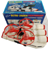 Vintage Rolling Toy Spaceship