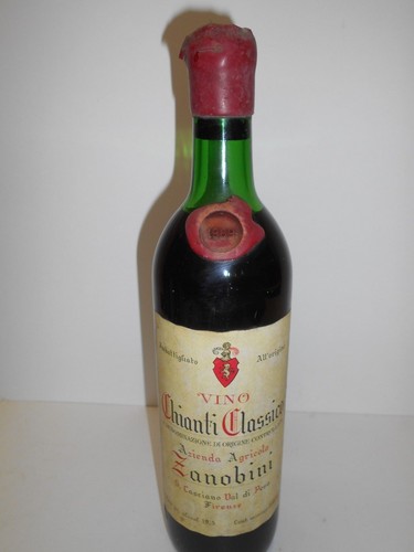 1969 zanobini chianti - 1969,