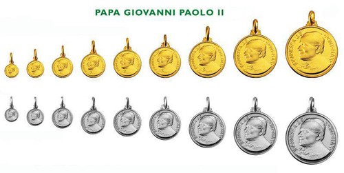 Medaglia papa san - papa,