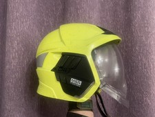MSA Gallet F1XF Yellow Fire Helmet
