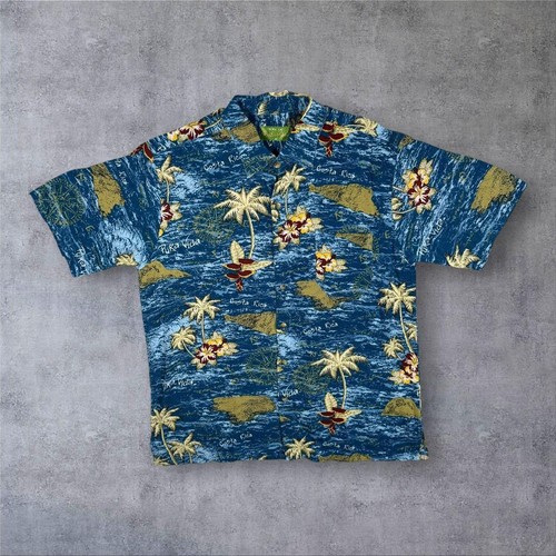 Camicia blu media vintage