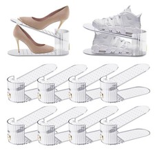 Clear 10 Pack Shoe Slot