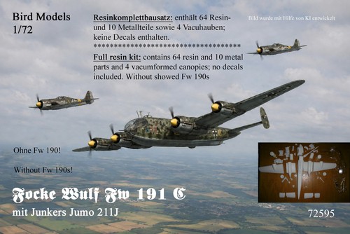 Focke wulf 191 con 4x - fw, c