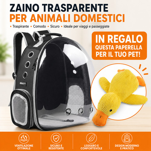 Zaino per gatti cani - zaino,