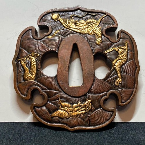 Spada giapponese tsuba - spada,