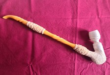Elegante pipa in schiuma meerschaum pfeife pipe in custodia originale