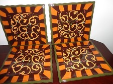 SET 4 PIATTI QUADRATI