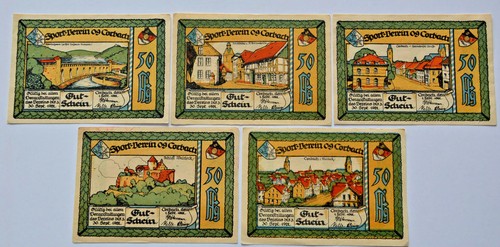 Corbach notgeld pfennig - 50,