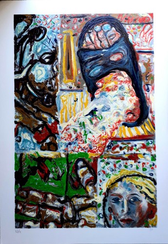 Mimmo nobile serigrafia - nobile,