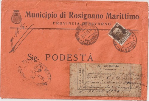 Italia 1935 lettera - 1935,