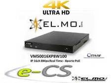 NVR 4K -VM500 16ch Premium ELMO TVCC Antintrusione  Antifurto Allarme NVR IP