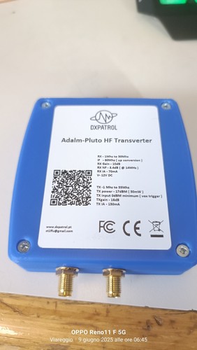 Adam pluto transverter - adam-pluto, hf