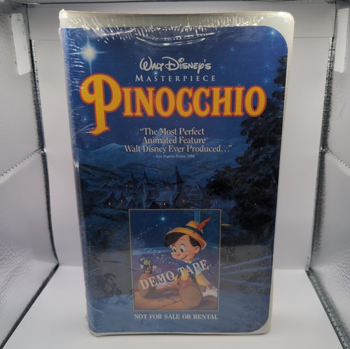Pinocchio vhs demo - vhs,