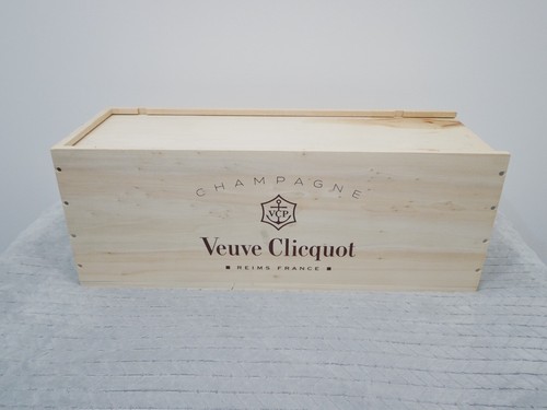 Coffret bois champagne veuve - coffret,