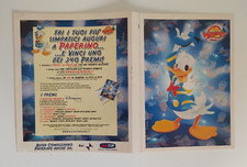 DISNEY AUGURI PAPERINO 70 ANNI CARTOLINA