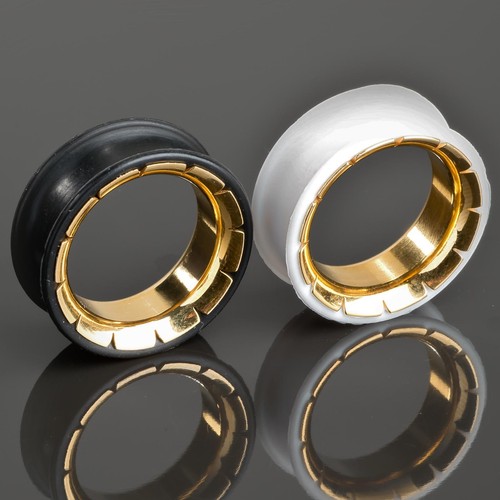 26mm silicone acciaio oro - 8-26mm,