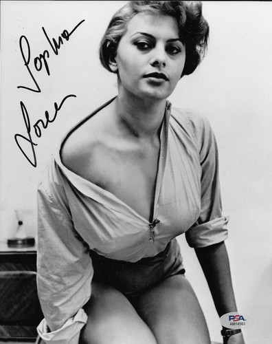 Sophia loren foto firmata - loren,