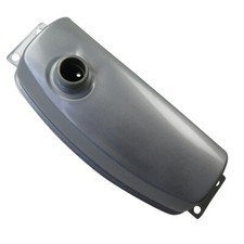Serbatoio benzina argento 10