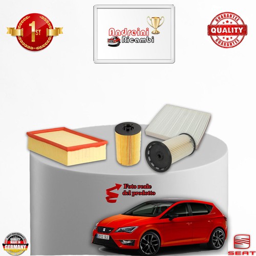 Kit tagliando filtri seat leon - filtri,