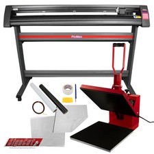 Pressa di calore 38 cm macchina sublimazione vinile taglierina plotter 53 + supporto