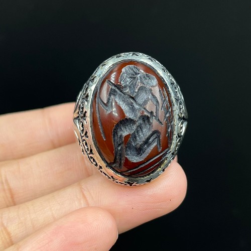 Anello antico romano - antico, re