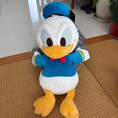 Zaino morbido peluche paperino - morbido,