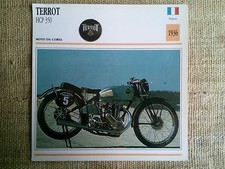 Scheda moto Terrot HCP 350 - anno 1936